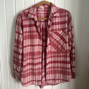 Aerie Anytime Fave Flannel Shirt
